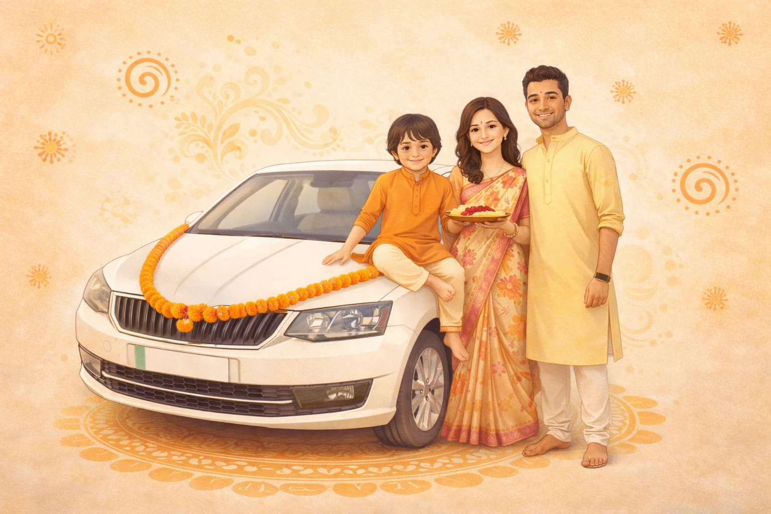 Online New Vehicle Puja