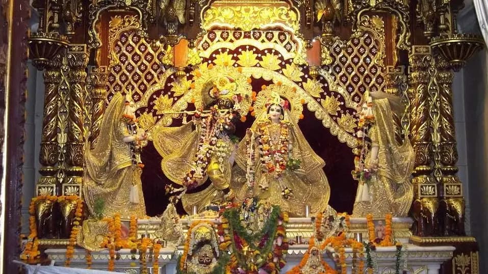 Janmashtami puja at Krishna janmabhoomi